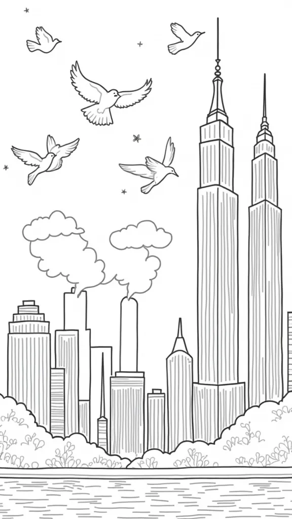 september 11 coloring pages